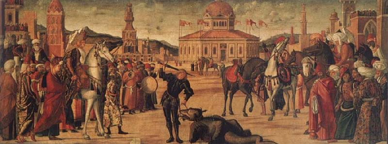 Vittore Carpaccio Triumph of St. George France oil painting art